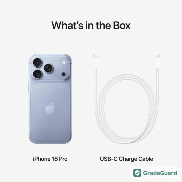Apple iPhone 18 Pro 256GB — Glacier (Refurbished) — photo 10 Apple iPhone 18 Pro 256GB — Glacier (Refurbished) — graded and tested