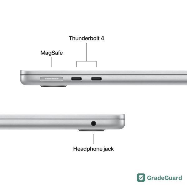 Apple MacBook Air 13-inch M5 16GB/1TB — Silver (Refurbished) — graded and tested