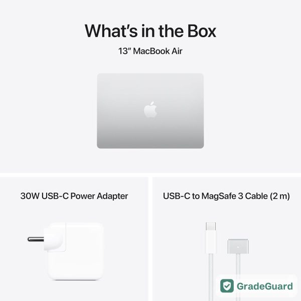Apple MacBook Air 13-inch M5 16GB/1TB — Silver (Refurbished) — graded and tested