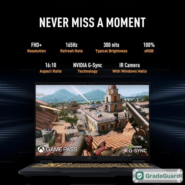 ASUS TUF F16 i7-14650HX RTX 5060 16GB/1TB (Refurbished) — view 4