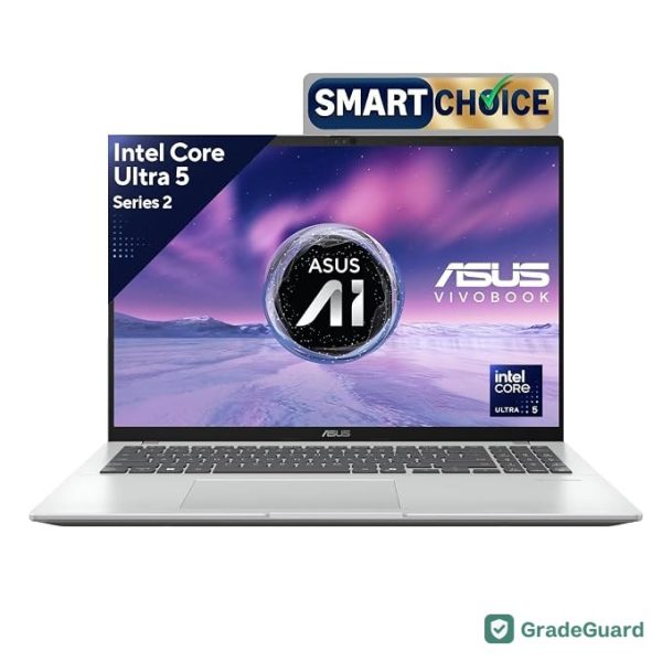 ASUS Vivobook 16 Core Ultra 5 16GB/512GB (Refurbished) — graded and tested