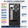 Desktop PC Core i3 2nd Gen 4GB/320GB (Refurbished) — view 2 Desktop PC Core i3 2nd Gen 4GB/320GB (Refurbished) — view 2