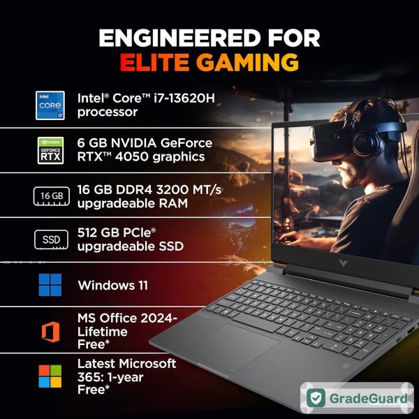 HP Victus i7-13620H RTX 4050 16GB/512GB (Refurbished) — view 5