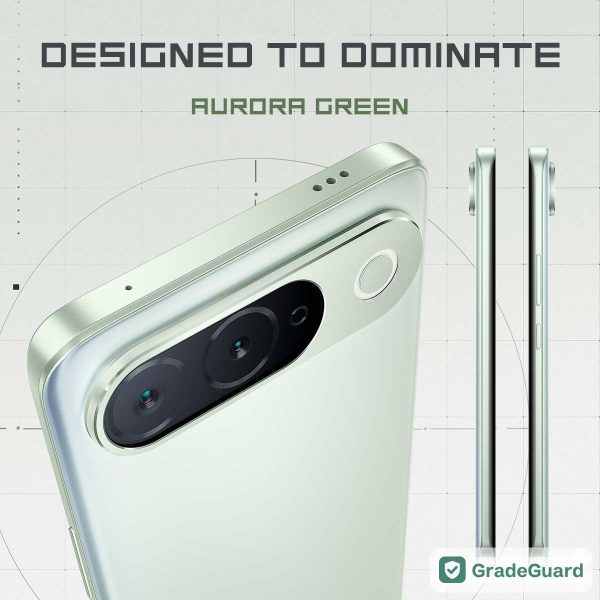 iQOO Z11 5G 128GB — Aurora Green (Refurbished) — view 3