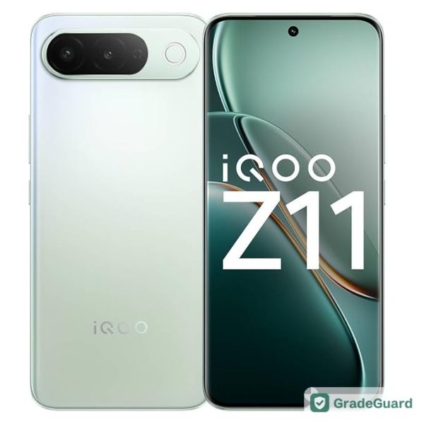 iQOO Z11 5G 128GB — Aurora Green (Refurbished) — graded and tested