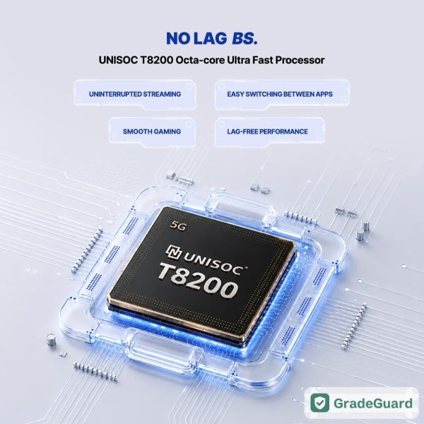 Lava Bold N2 5G 128GB — Billionaire Blue (Refurbished) — view 6 Lava Bold N2 5G 128GB — Billionaire Blue (Refurbished) — view 6