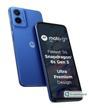 Motorola G45 5G 128GB — Brilliant Blue (Refurbished) — graded and tested