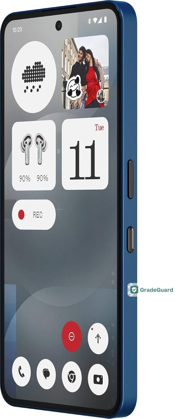 Nothing Phone (3a) Lite 128GB — Blue (Refurbished) — view 2 Nothing Phone (3a) Lite 128GB — Blue (Refurbished) — view 2