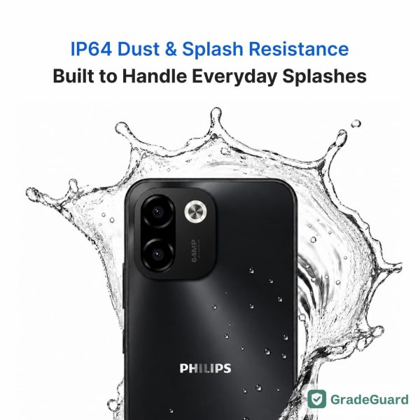 Philips S7221 5G — Black (Refurbished) — view 6 Philips S7221 5G — Black (Refurbished) — view 6