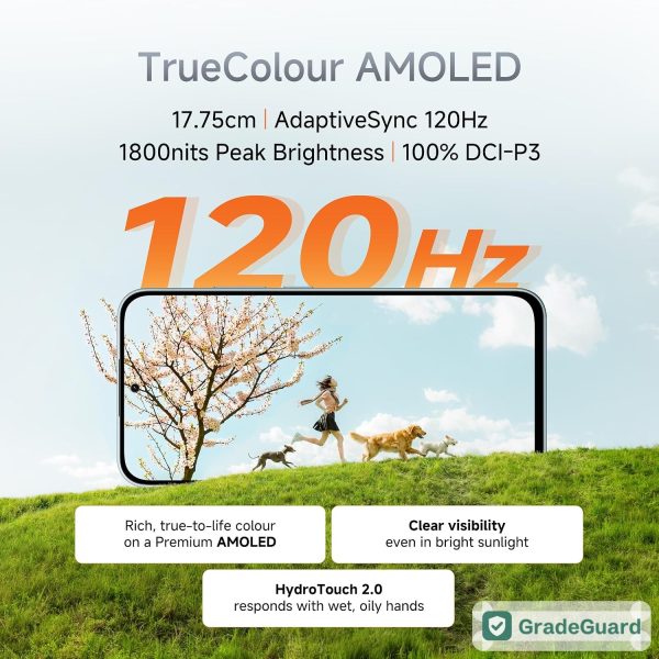 Redmi Note 17 5G 128GB 8GB RAM — Arctic Blue (Refurbished) — view 5 Redmi Note 17 5G 128GB 8GB RAM — Arctic Blue (Refurbished) — view 5