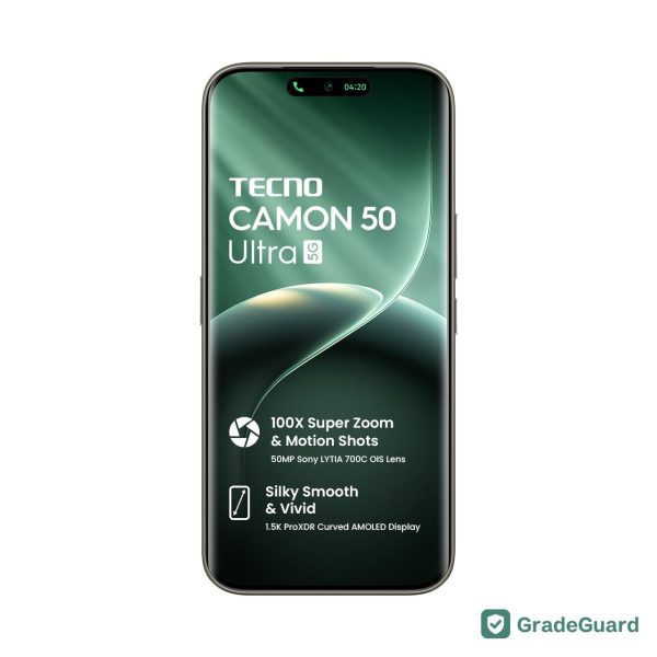 Tecno CAMON 50 Ultra 5G 256GB — Cypress Green (Refurbished) — view 2 Tecno CAMON 50 Ultra 5G 256GB — Cypress Green (Refurbished) — view 2