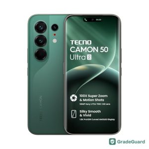 Tecno CAMON 50 Ultra 5G 256GB — Cypress Green (Refurbished) — graded and tested Tecno CAMON 50 Ultra 5G 256GB — Cypress Green (Refurbished) — graded and tested